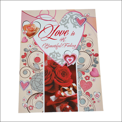 "Love Card - Code 804- 003 Big Size Card) - Click here to View more details about this Product